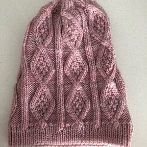 BRANDNEW RUDAK INSPIRED DUSTY PINK TOQUE HAT TUQUE